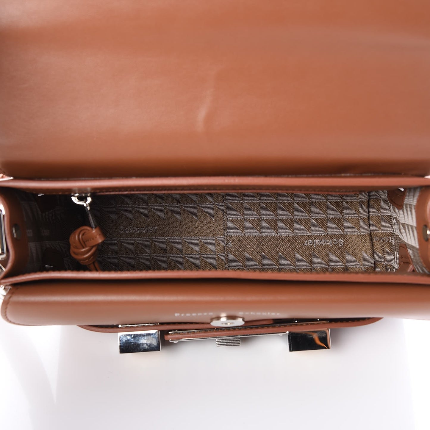 Smooth Calfskin PS11 Mini Classic Shoulder Bag Nice Tan