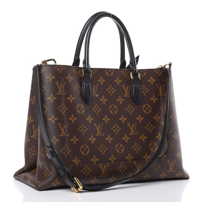 Louis Vuitton Monogram Flower Tote Black 3 of 8