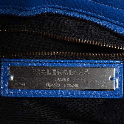 Balenciaga Agneau Classic Hardware City Bleu Lazuli 6 of 13
