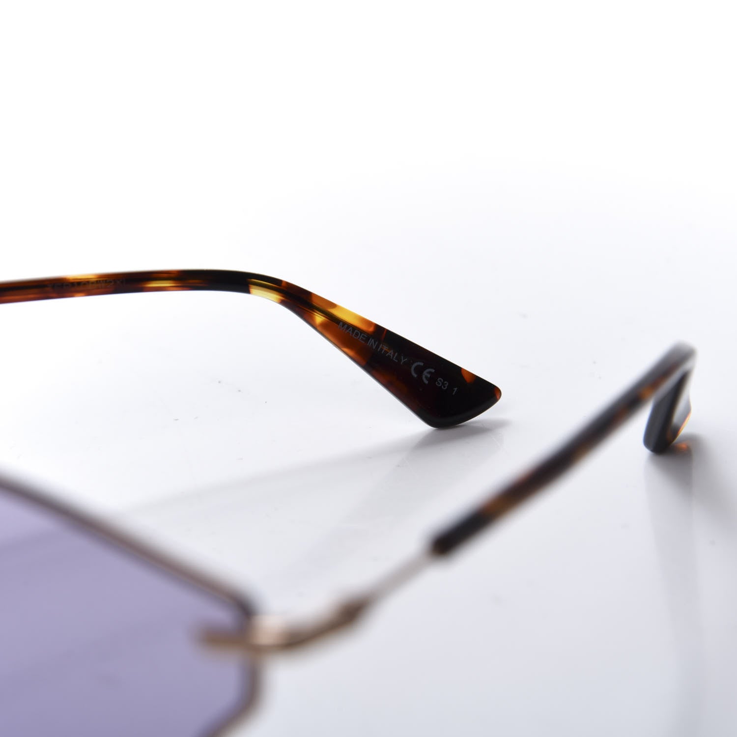 Christian Dior So Real Pop Sunglasses Rose Gold Purple 6 of 10