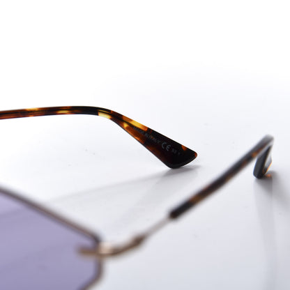 Christian Dior So Real Pop Sunglasses Rose Gold Purple 6 of 10