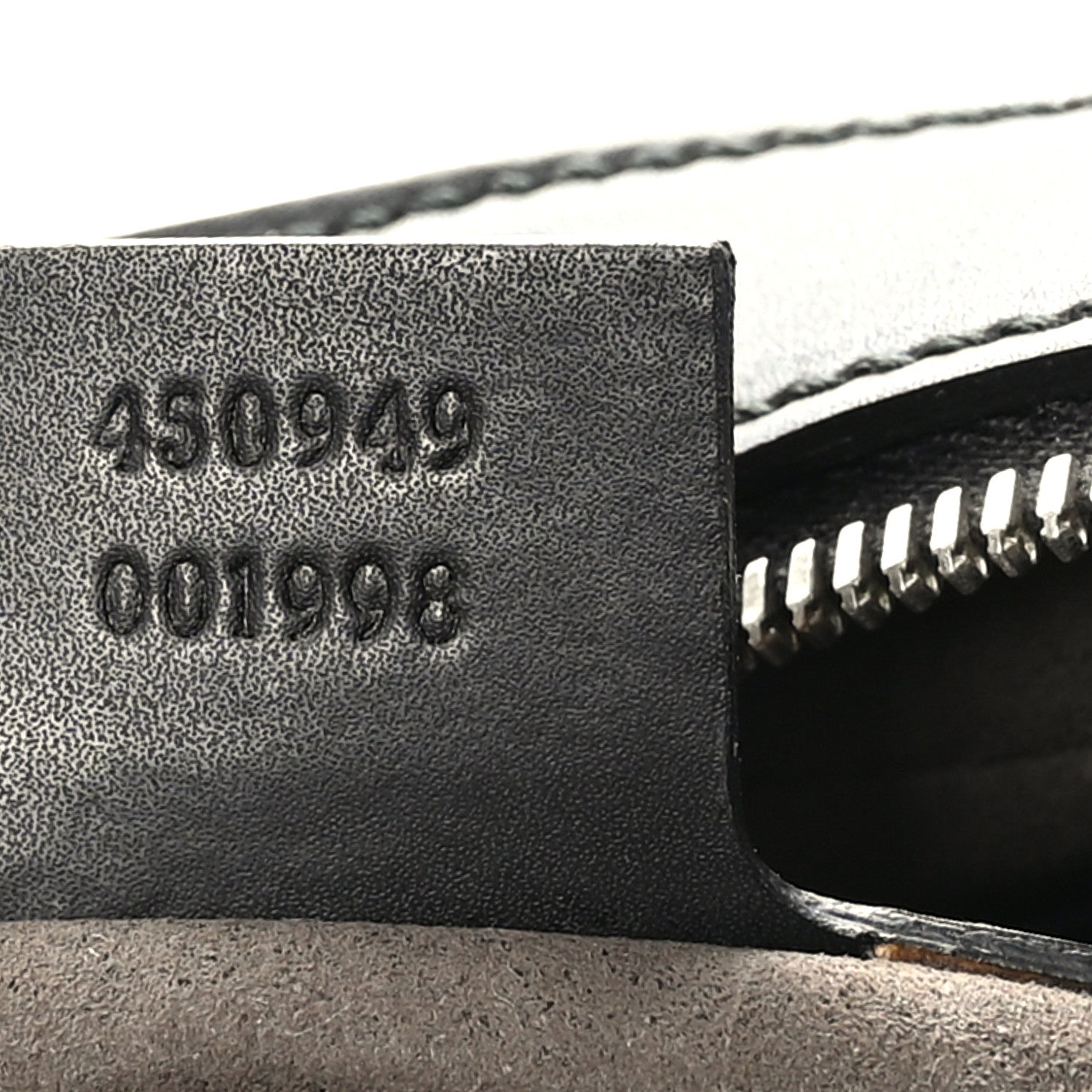 Gucci GG Supreme Monogram Clutch Wristlet Beige Black 7 of 9