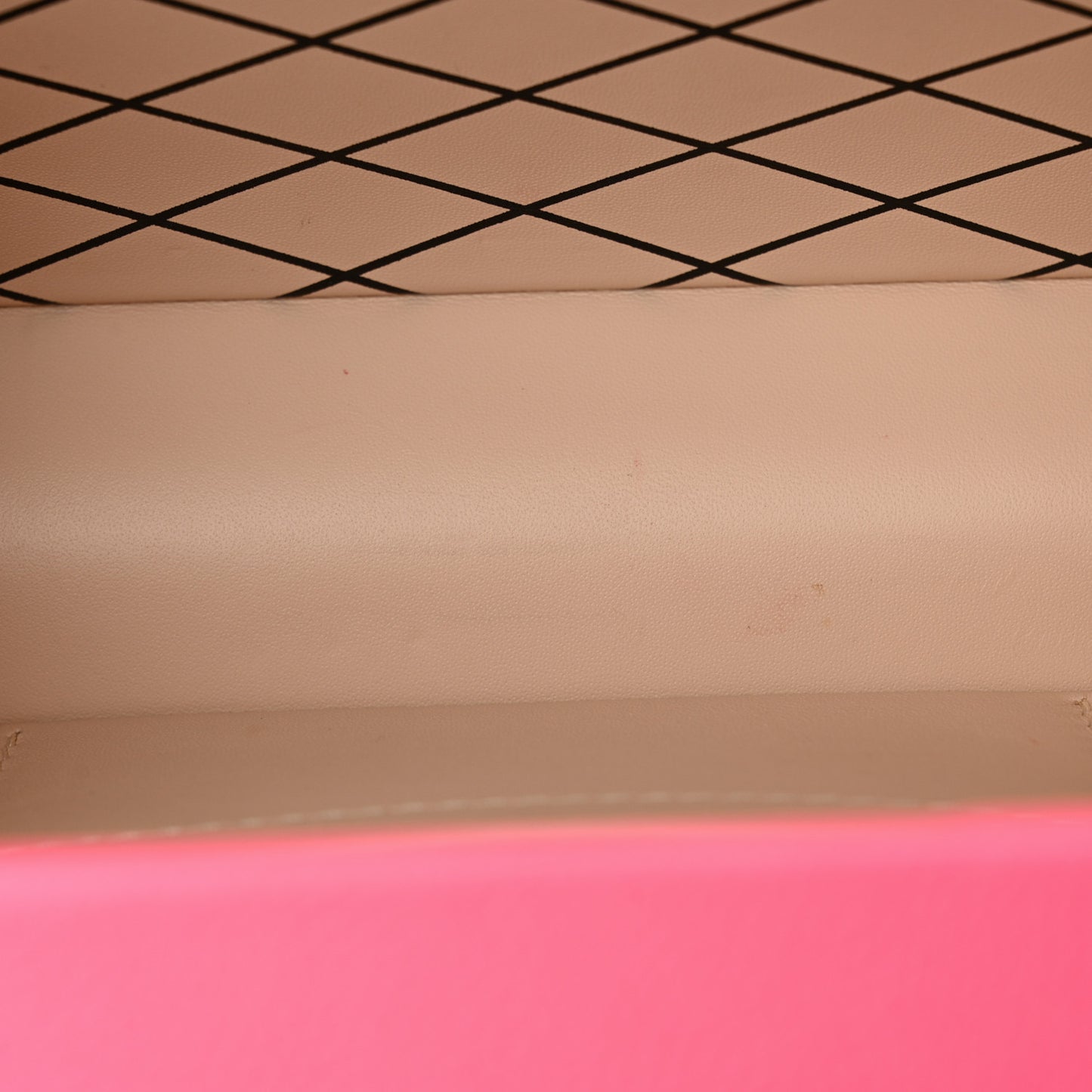 Monogram Tuffetage Petite Malle Rose Fluo