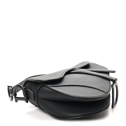 Christian Dior Ultra Matte Calfskin Saddle Bag Black 4 of 11