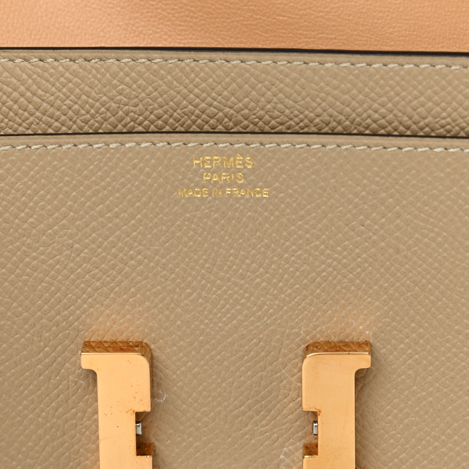 Hermes Epsom Constance Long Wallet Trench 6 of 9