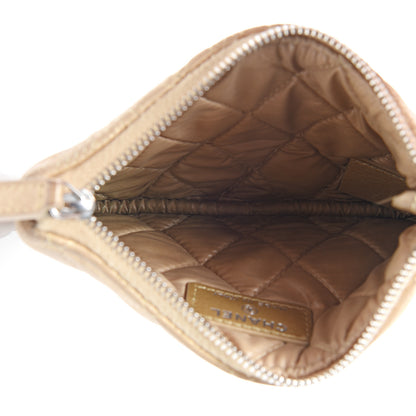 Chanel Metallic Lambskin Star Embossed Coin Purse Case Gold 4 of 11