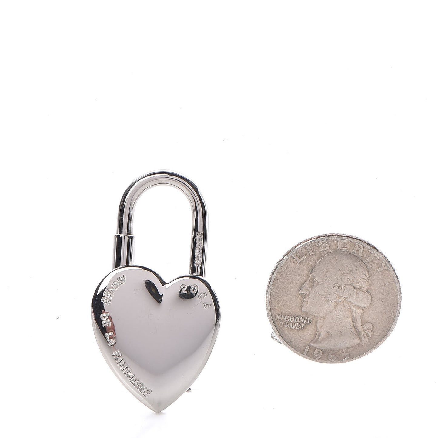 Palladium Annee De La Fantaisie Heart Cadena Lock