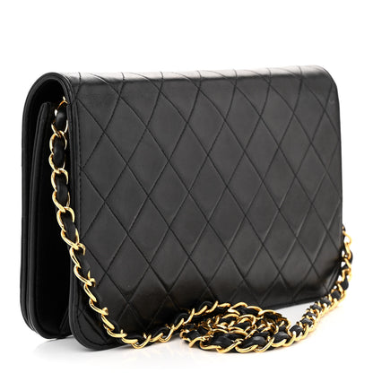 Chanel Lambskin Quilted Small Single Flap Bag Black 3 of 11