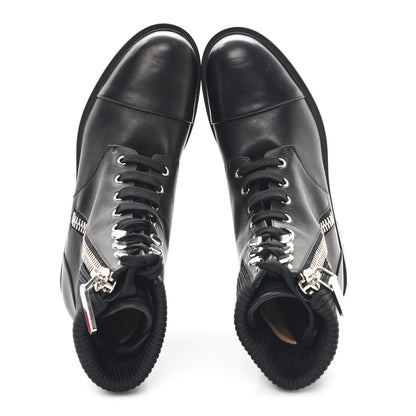 Christian Louboutin Calfskin Knit Quilted En Hiver Boots 40 Black 2 of 8