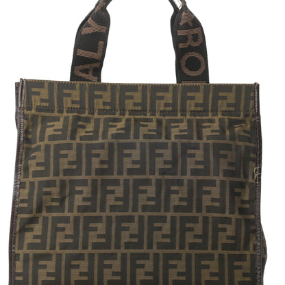 Fendi Zucca Shopping Tote Tobacco 8 of 19