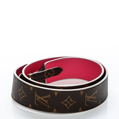 Louis Vuitton Monogram Bandouliere Shoulder Strap Hot Pink 2 of 5