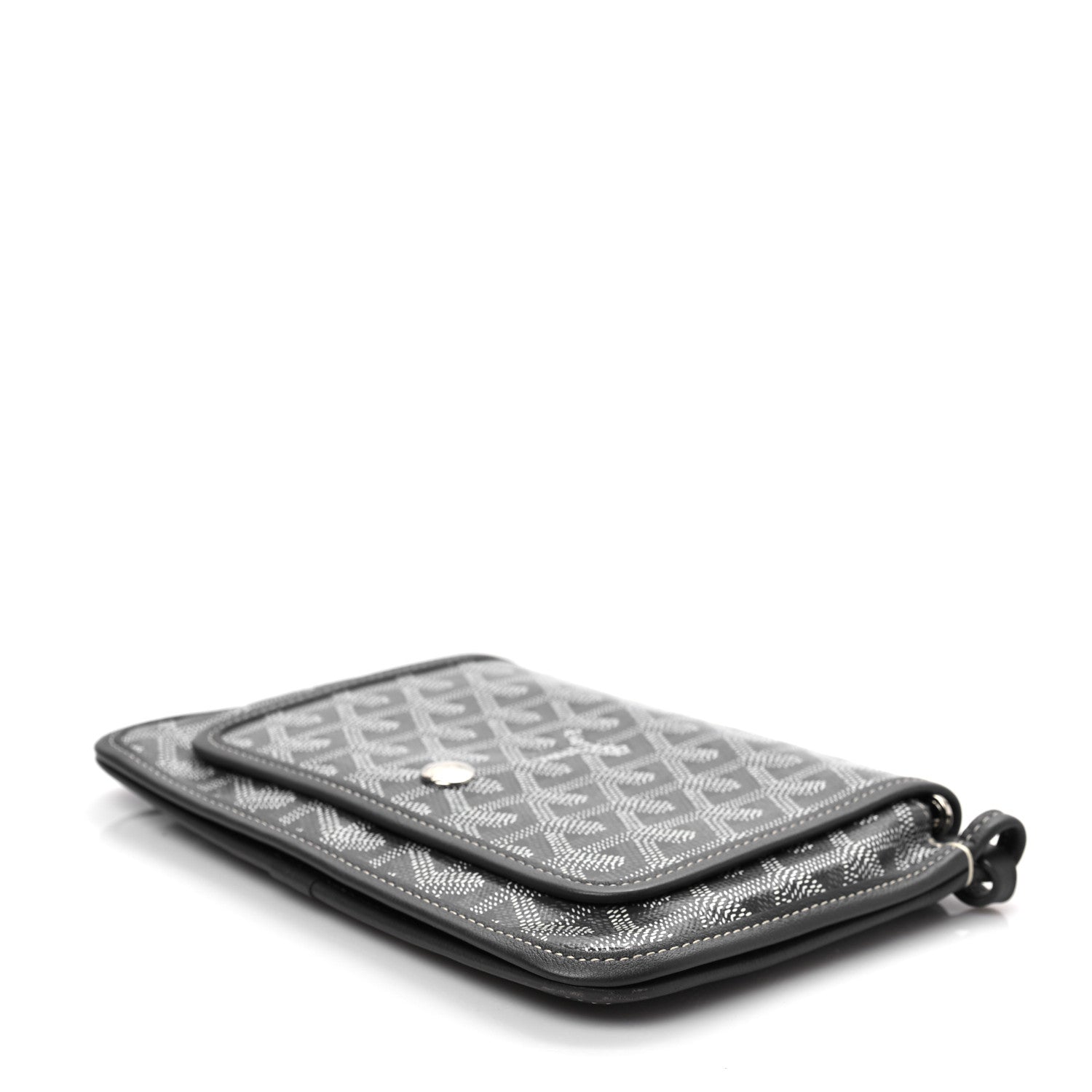 Goyard Goyardine Plumet Wallet Clutch Grey 7 of 7