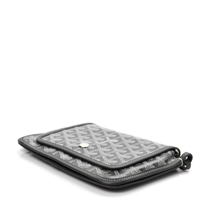 Goyard Goyardine Plumet Wallet Clutch Grey 7 of 7