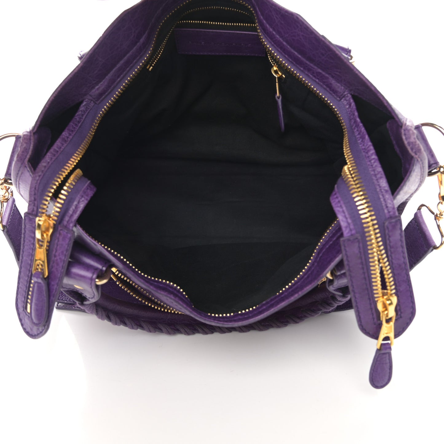 Agneau Giant 21 Gold Hardware City Dark Violet