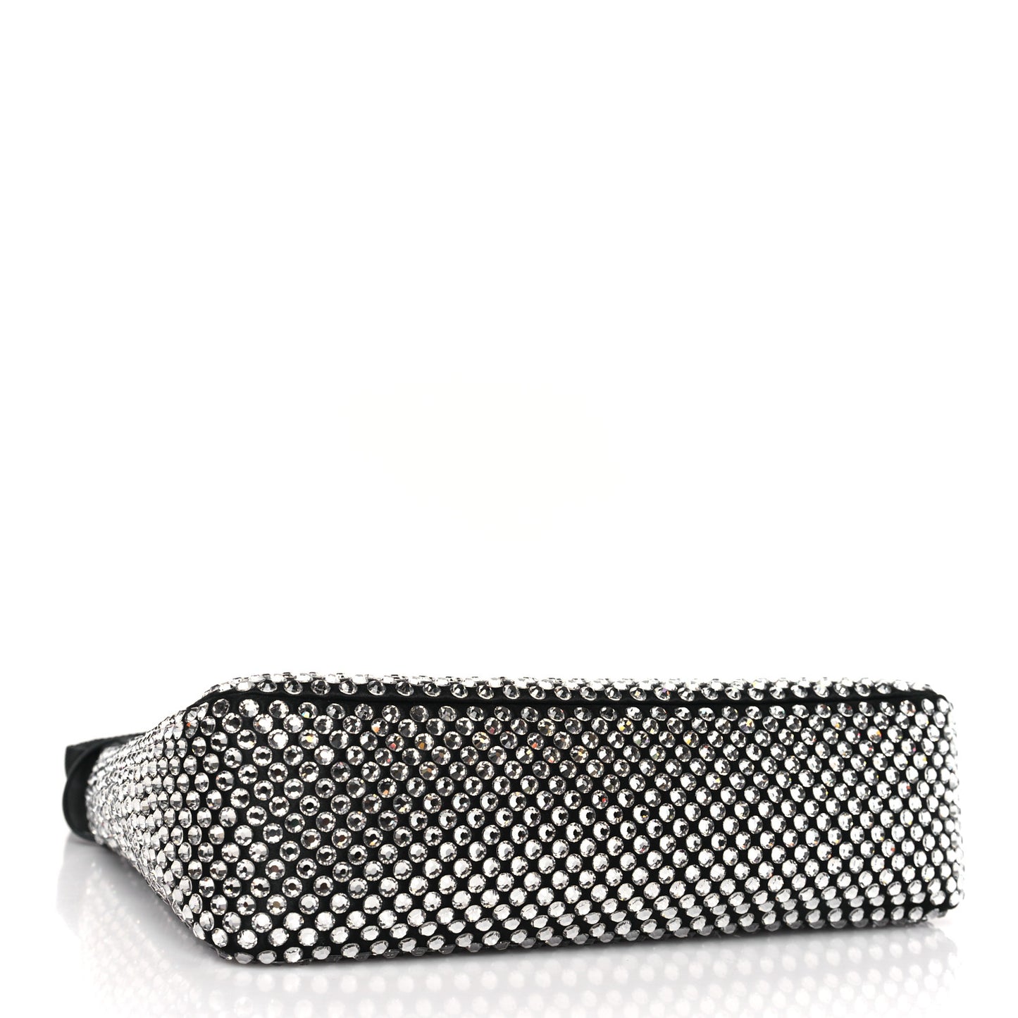 Satin Crystal Mini Re-Edition 2000 Bag Cristal