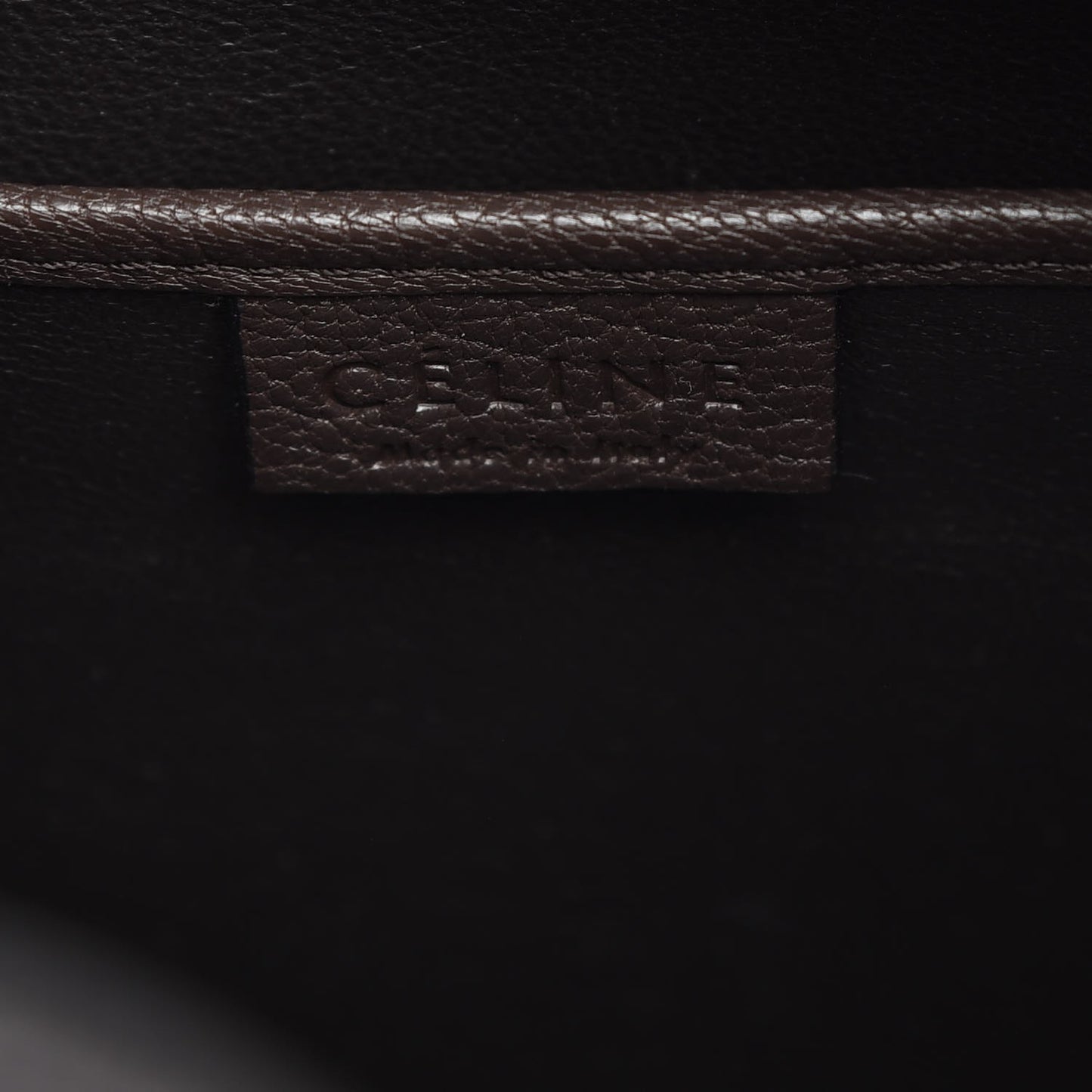 Goatskin Nano Luggage Dark Taupe