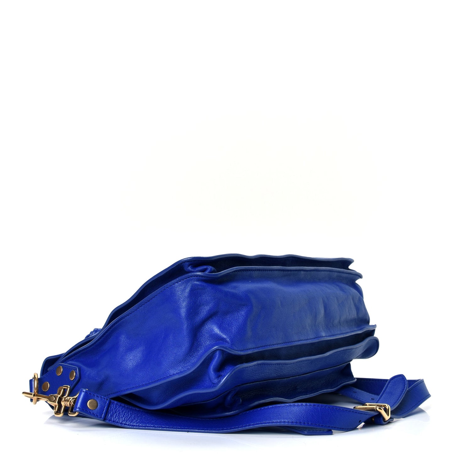Lambskin Medium PS1 Satchel Royal Blue