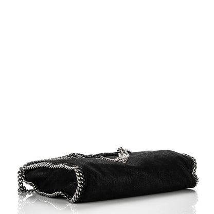 Stella McCartney Shaggy Deer Falabella Fold Over Tote Black 4 of 7