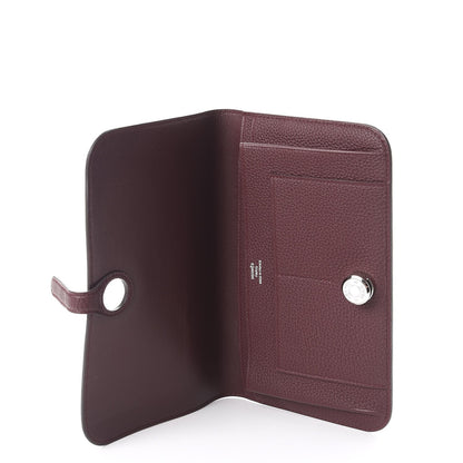 Hermes Togo Dogon Duo Wallet Bordeaux 7 of 12