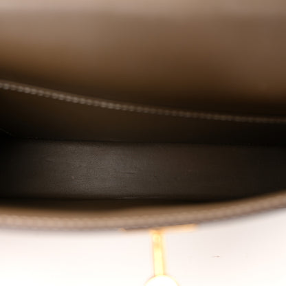 Hermes Madame Calfskin Kelly Elan Etoupe 5 of 11
