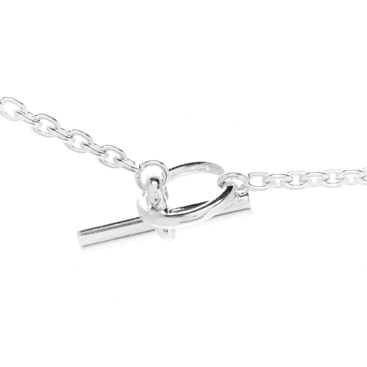 Hermes Sterling Silver Farandole Necklace 80 4 of 6