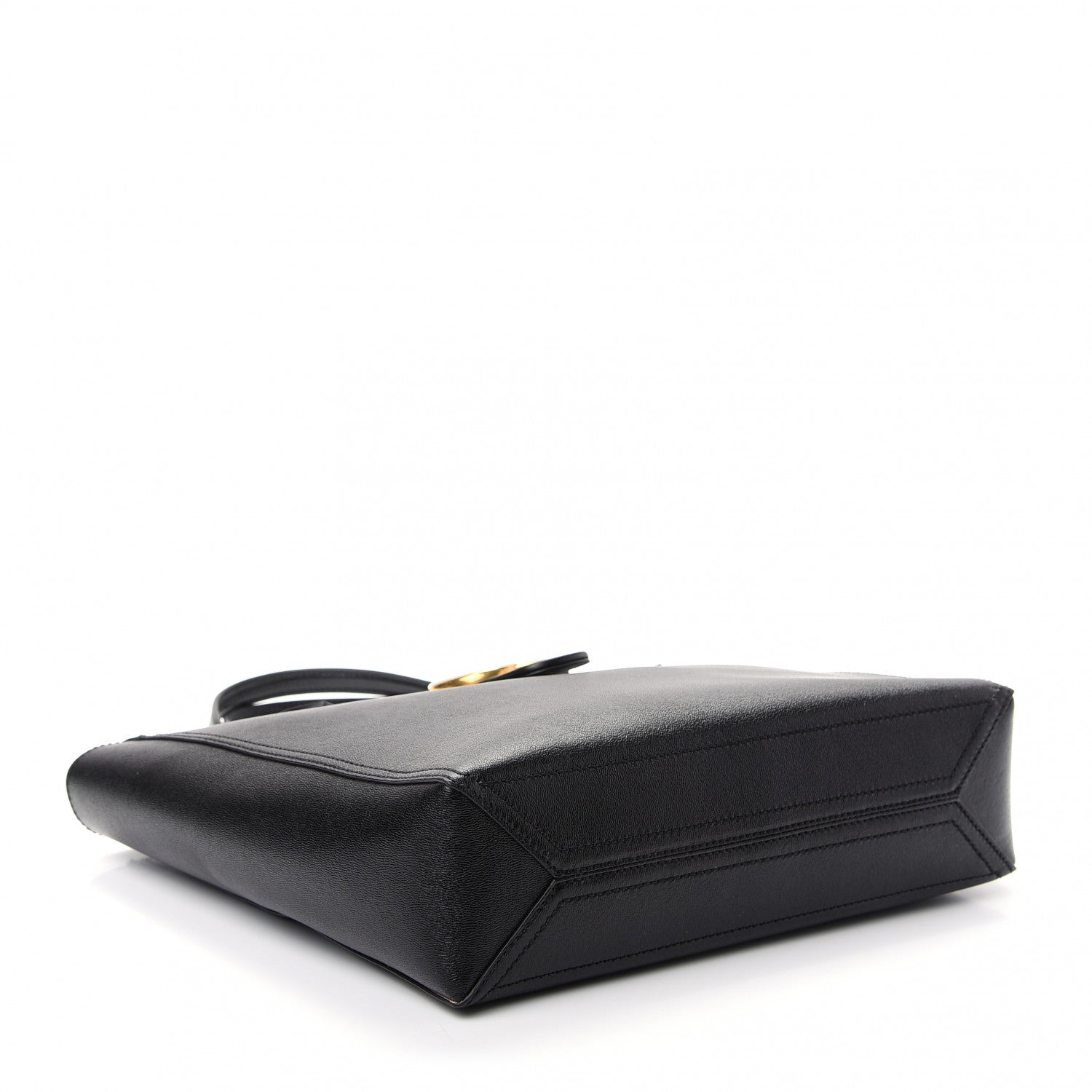 Gucci New Sakai Calfskin Lux Small Dahlia Tote Black 3 of 9