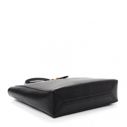 Gucci New Sakai Calfskin Lux Small Dahlia Tote Black 3 of 9