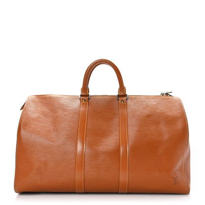 Louis Vuitton Epi Keepall 45 Cipango 1 of 11
