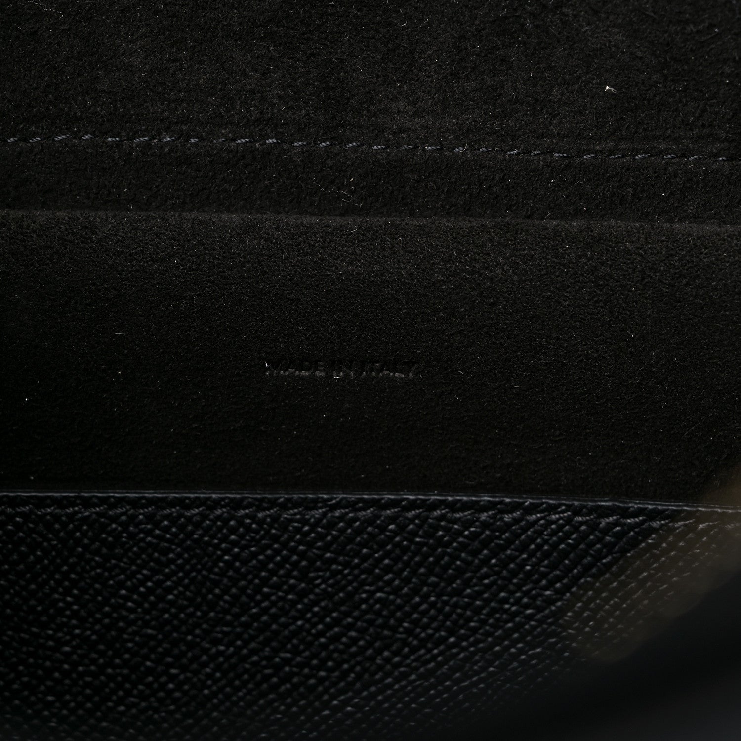 Celine Grained Calfskin Micro Belt Bag Black 7 of 10