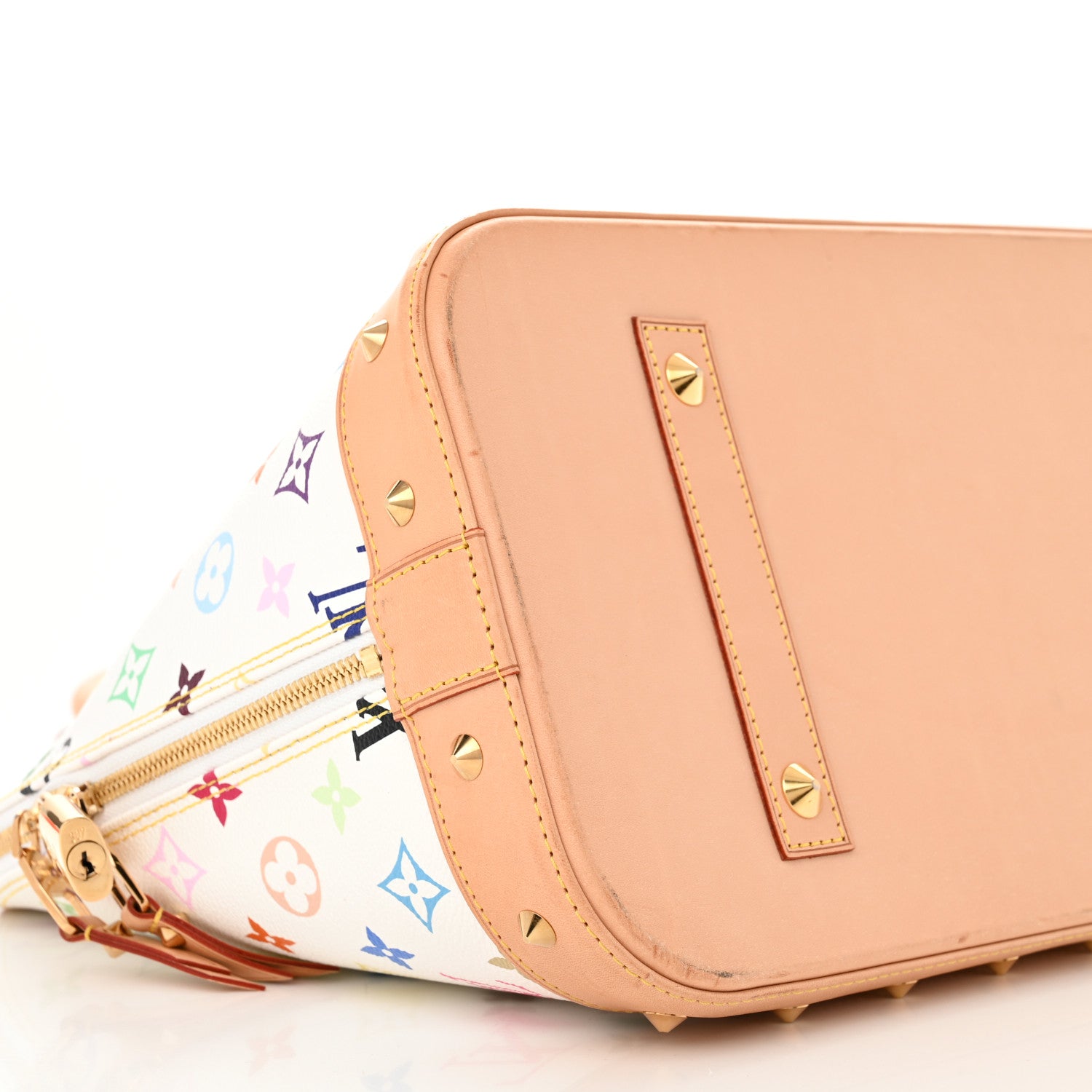 Louis Vuitton Monogram Multicolor Alma GM White 9 of 16