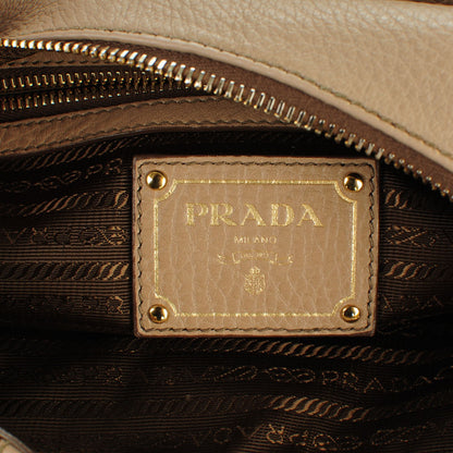 Prada Vitello Daino Hobo Visone 6 of 8