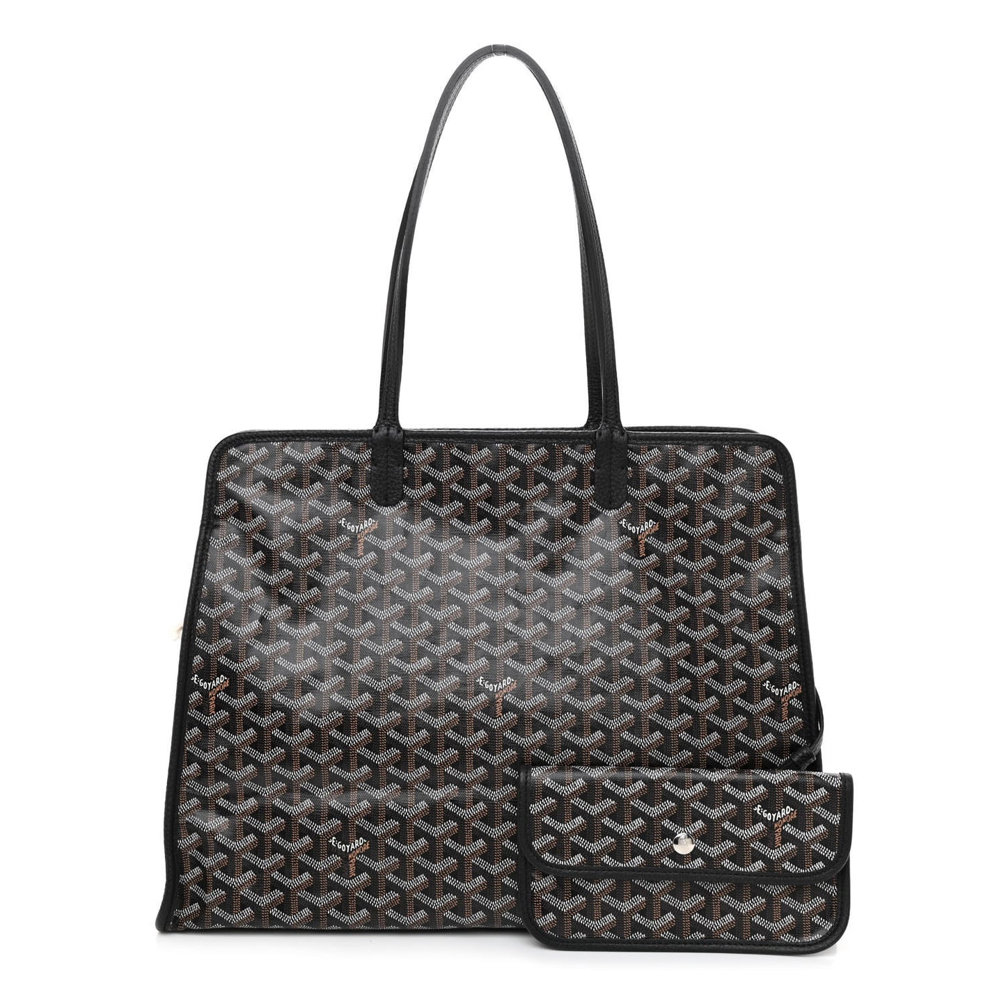 Goyardine Sac Hardy Pet Carrier PM Black