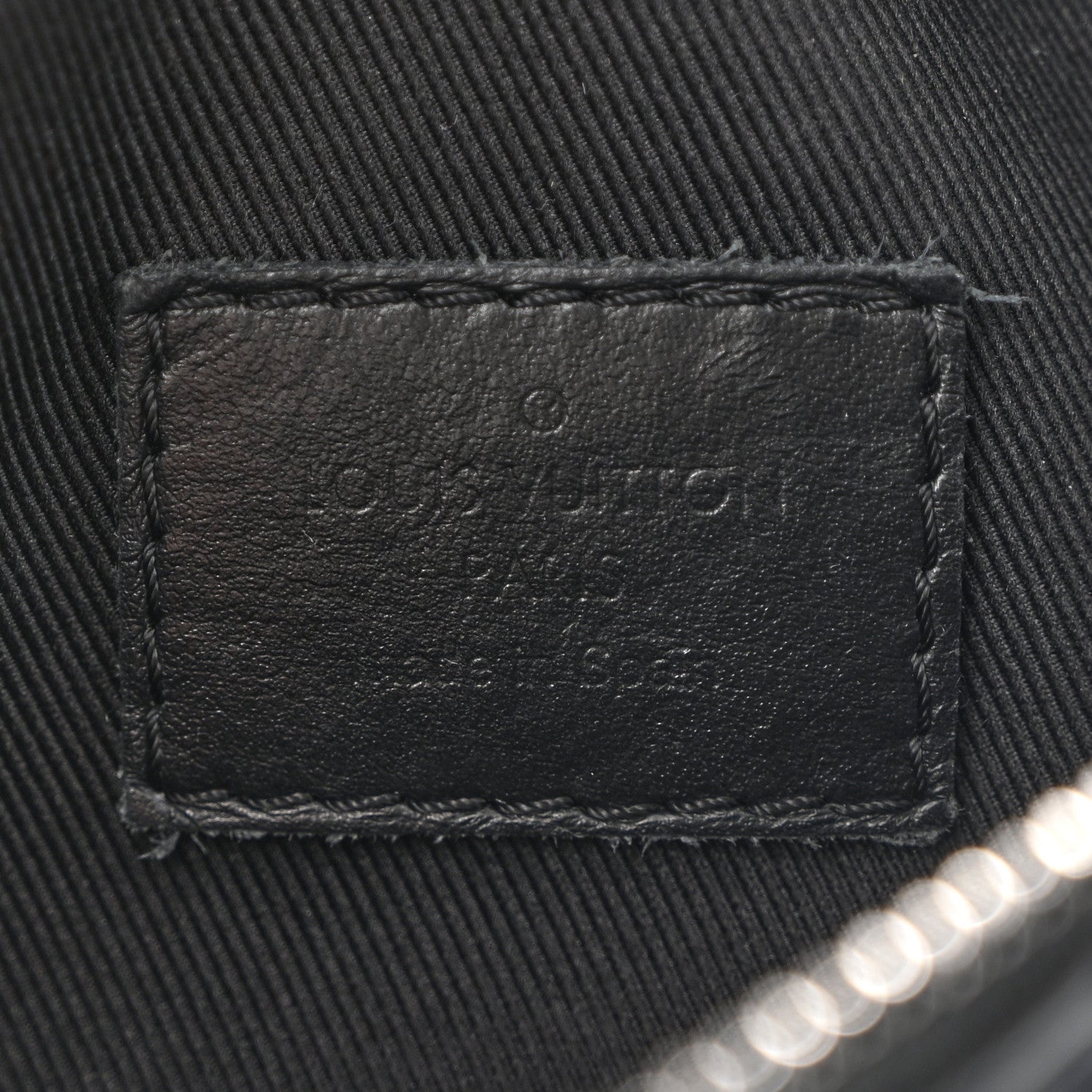 Louis Vuitton Empreinte Uniformes BumBag Black 6 of 12