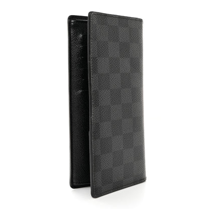 Louis Vuitton Damier Graphite Brazza Wallet 3 of 11