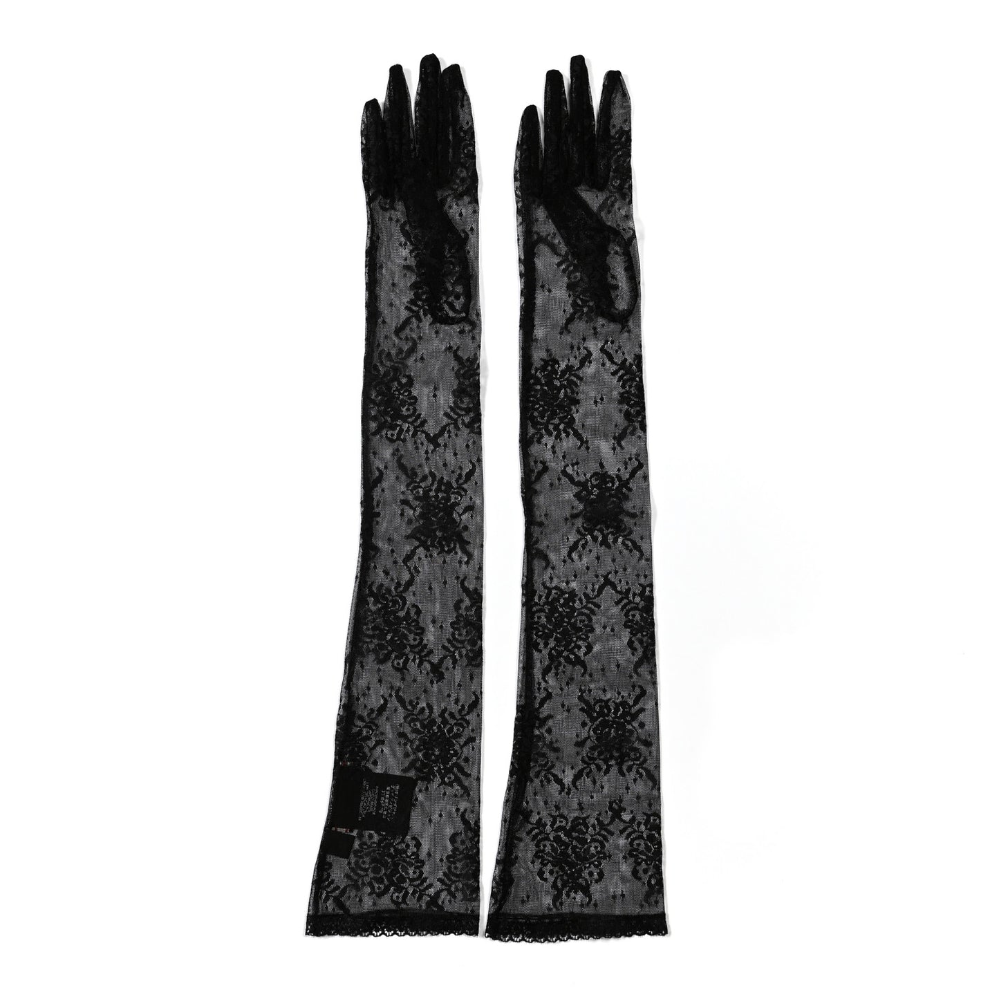 Lace Gloves 7 Black