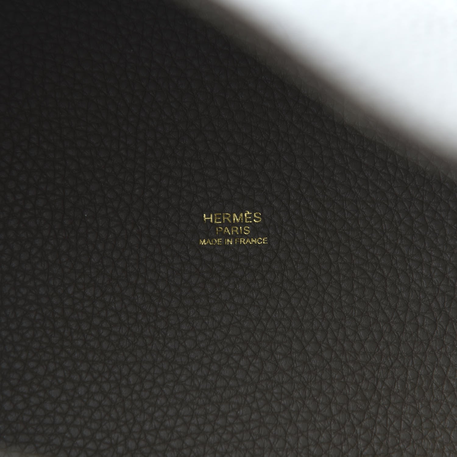 Hermes Taurillon Clemence Picotin Lock 22 MM Etoupe 8 of 10