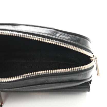 Gucci Fluffy Calfskin Mini Morpheus Belt Bag 80 32 Black 5 of 10