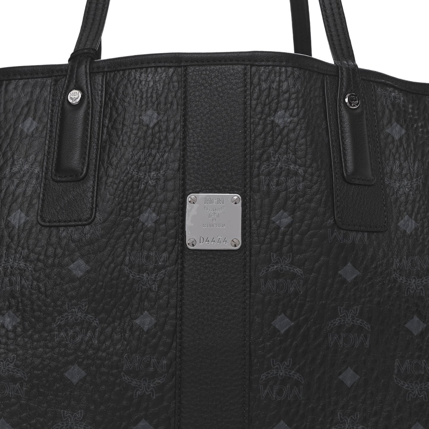 Visetos Large Liz Reversible Shopper Tote Black