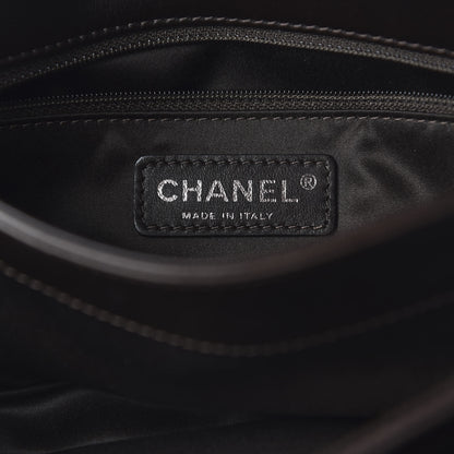 Chanel Lambskin Quilted Large 3 Flap Brown 8 of 11