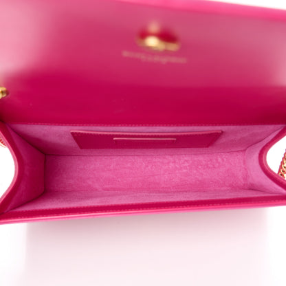 Saint Laurent Smooth Calfskin Medium Classic Monogram Kate Tassel Satchel Fuchsia 5 of 11