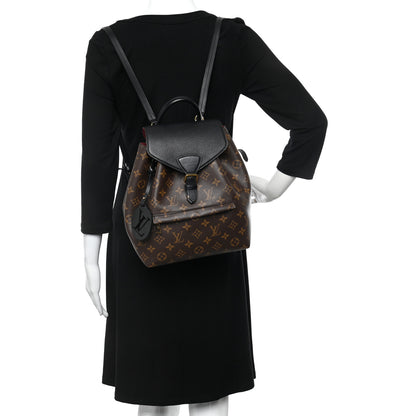 Louis Vuitton Monogram Montsouris PM Black 2 of 10