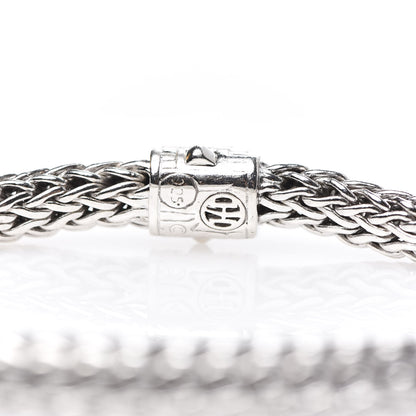 John Hardy Sterling Silver Blue Sapphire 5mm Classic Chain Bracelet 4 of 4