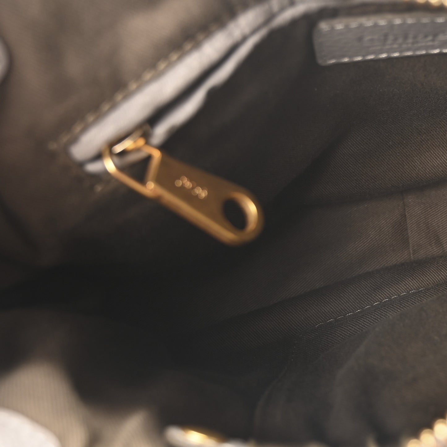 Calfskin Small Marcie Satchel Cashmere Grey