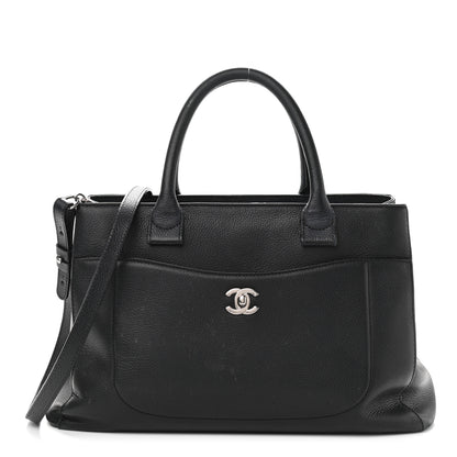 Chanel Grained Calfskin Small Neo Executive Shopper Tote Black 1 of 17