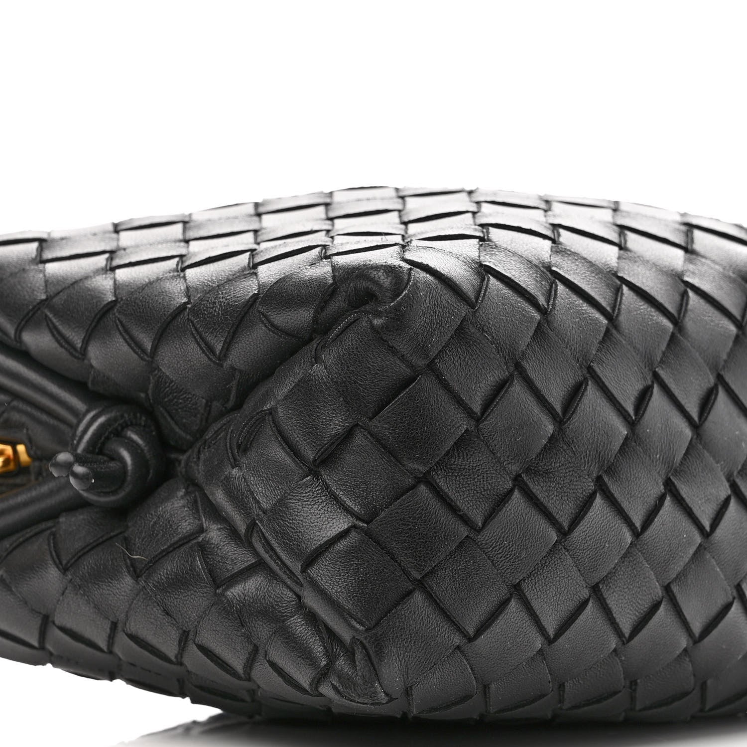 Bottega Veneta Nappa Intrecciato Small Loop Camera Bag Black 8 of 9