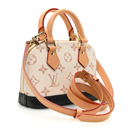 Louis Vuitton Monogram Dune Nano Alma 3 of 10