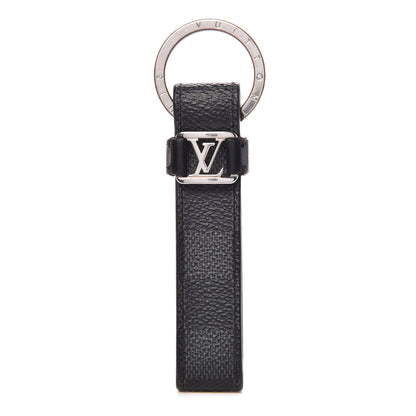 Louis Vuitton Damier Graphite LV Dragonne Key Holder 1 of 3