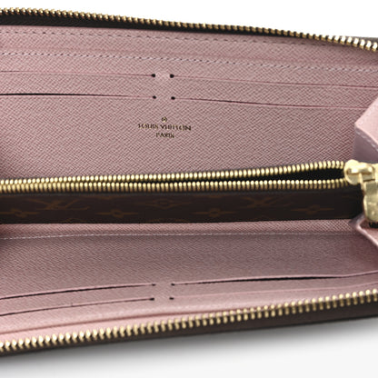 Louis Vuitton Monogram Clemence Wallet Rose Ballerine 5 of 6