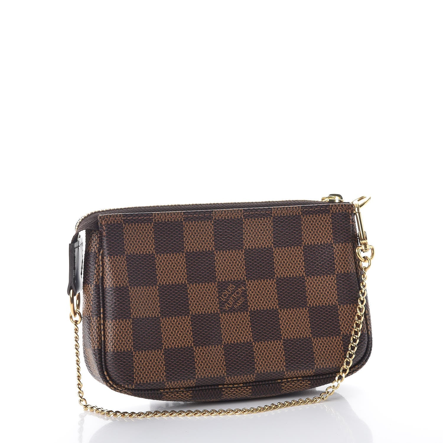 Louis Vuitton Damier Ebene Mini Pochette Accessories 3 of 8