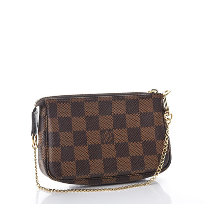 Louis Vuitton Damier Ebene Mini Pochette Accessories 3 of 8